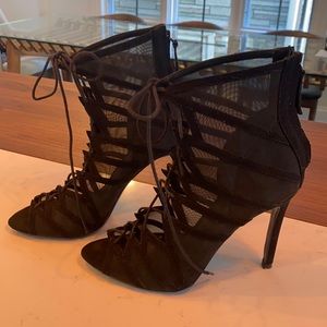 Zara black heels